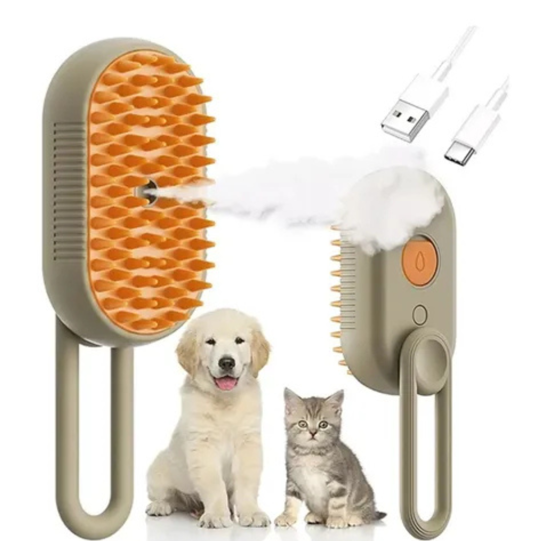 Cepillo a vapor para mascotas