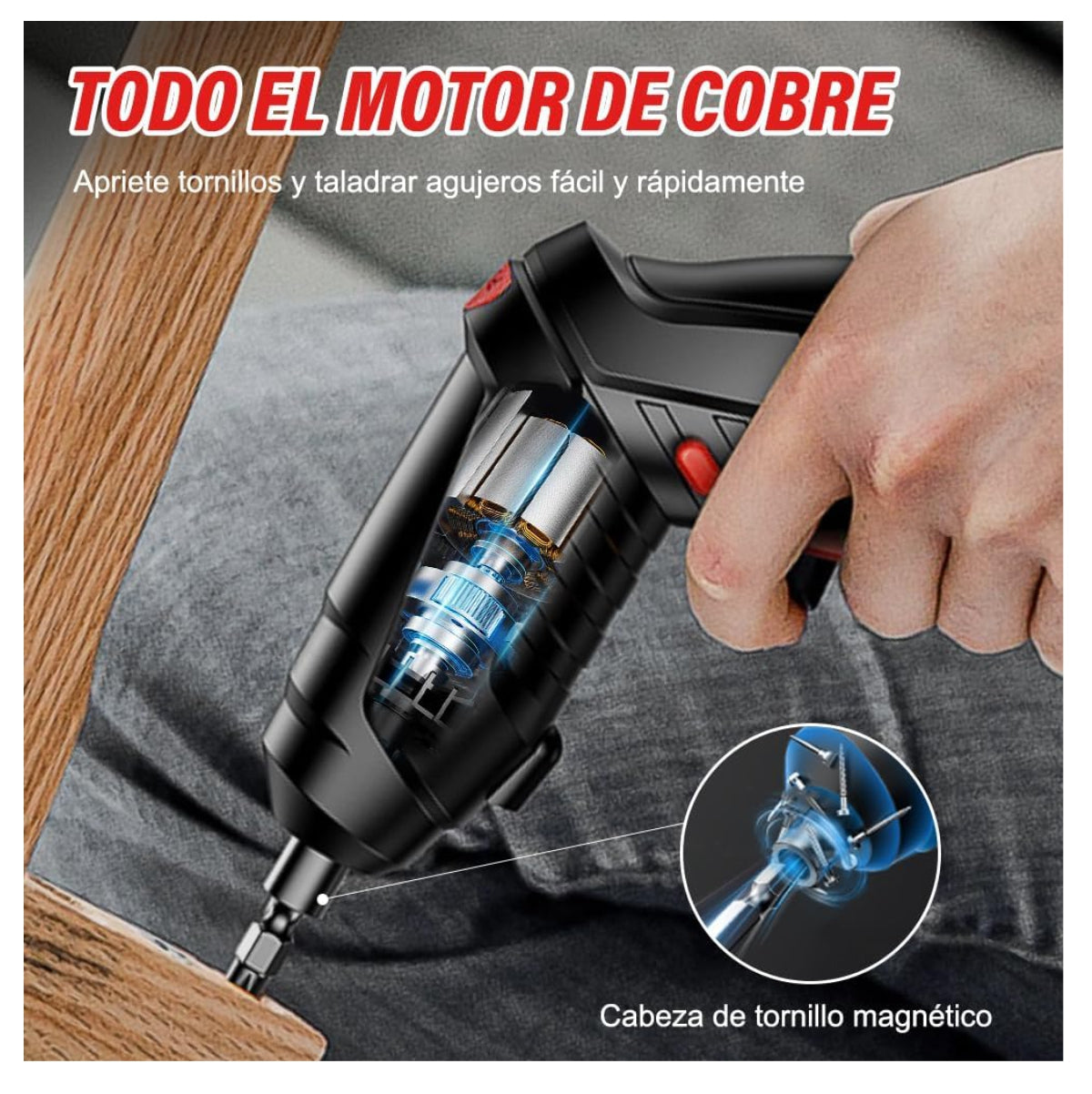 Destornillador Recargable